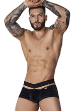 Load image into Gallery viewer, Pikante PIK 1096 Clandestine Velvet Trunks Color Black