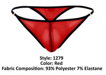 Load image into Gallery viewer, Pikante PIK 1279 Sonar Thongs Color Red