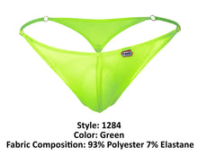 Load image into Gallery viewer, Pikante PIK 1284 Bestival Thongs Color Green