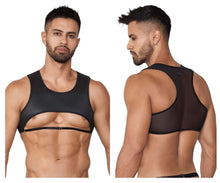 Load image into Gallery viewer, Pikante PIK 1396 Energy Crop Top Color Black