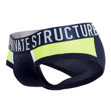 Load image into Gallery viewer, Private Structure BAUT4388 Athlete Mini Briefs Color Navy Ranger