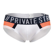 Load image into Gallery viewer, Private Structure BAUT4388 Athlete Mini Briefs Color White League