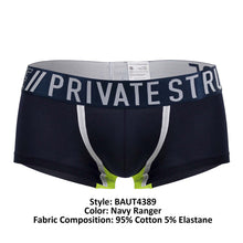 Load image into Gallery viewer, Private Structure BAUT4389 Athlete Trunks Color Navy Ranger