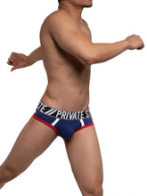 Load image into Gallery viewer, Private Structure BAUX4186 Athlete Mini Briefs Color Navy