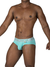 Load image into Gallery viewer, Private Structure EPUT4385 Pride 2PK Mid Waist Mini Briefs Color White-Green