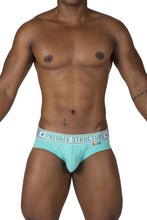 Load image into Gallery viewer, Private Structure EPUT4385 Pride 2PK Mid Waist Mini Briefs Color White-Green