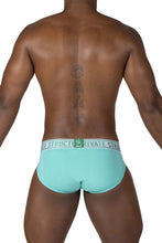 Load image into Gallery viewer, Private Structure EPUT4385 Pride 2PK Mid Waist Mini Briefs Color White-Green