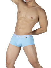 Load image into Gallery viewer, Private Structure EPUT4386 Pride 2PK Mid Waist Trunks Color Yellow-Blue