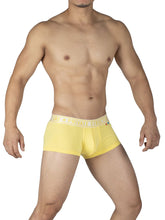 Load image into Gallery viewer, Private Structure EPUT4386 Pride 2PK Mid Waist Trunks Color Yellow-Blue