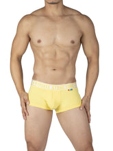 Load image into Gallery viewer, Private Structure EPUT4386 Pride 2PK Mid Waist Trunks Color Yellow-Blue