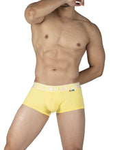 Load image into Gallery viewer, Private Structure EPUT4386 Pride 2PK Mid Waist Trunks Color Yellow-Blue