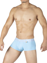 Load image into Gallery viewer, Private Structure EPUT4386 Pride 2PK Mid Waist Trunks Color Yellow-Blue