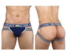Load image into Gallery viewer, Private Structure EPUY4004 Pride Jockstrap Color Uniform Navy