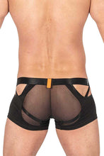 Load image into Gallery viewer, Private Structure LCUT4420 Alpha Low Waist Mesh Back Jockstrap Trunks Color Black