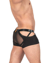 Load image into Gallery viewer, Private Structure LCUT4420 Alpha Low Waist Mesh Back Jockstrap Trunks Color Black