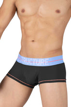 Load image into Gallery viewer, Private Structure MOUX4103 Mo Lite Mid Waist Trunks Color Black