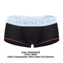 Load image into Gallery viewer, Private Structure MOUX4103 Mo Lite Mid Waist Trunks Color Black