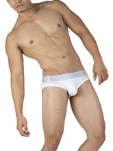 Load image into Gallery viewer, Private Structure PBUT4378 Bamboo Mid Waist Mini Briefs Color Bright White