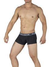 Load image into Gallery viewer, Private Structure PBUT4379 Bamboo Mid Waist Trunks Color Raven Black