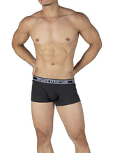 Load image into Gallery viewer, Private Structure PBUT4379 Bamboo Mid Waist Trunks Color Raven Black