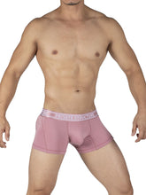 Load image into Gallery viewer, Private Structure PBUT4379 Bamboo Mid Waist Trunks Color Smoke Red