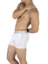 Load image into Gallery viewer, Private Structure PBUT4380 Bamboo Mid Waist Boxer Briefs Color Bright White