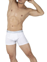 Load image into Gallery viewer, Private Structure PBUT4380 Bamboo Mid Waist Boxer Briefs Color Bright White