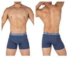 Load image into Gallery viewer, Private Structure PBUT4380 Bamboo Mid Waist Boxer Briefs Color Citadel Blue