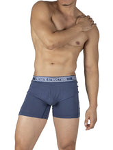 Load image into Gallery viewer, Private Structure PBUT4380 Bamboo Mid Waist Boxer Briefs Color Citadel Blue