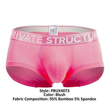 Load image into Gallery viewer, Private Structure PBUX4073 Platinum Bamboo Trunks Color Blush