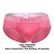 Load image into Gallery viewer, Private Structure PBUZ3748 Platinum Bamboo Contour Briefs Color Blush