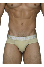 Load image into Gallery viewer, Private Structure PBUZ3748 Platinum Bamboo Briefs Color Pale Khaki