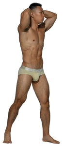 Private Structure PBUZ3748 Platinum Bamboo Briefs Color Pale Khaki