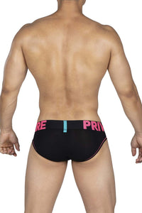 Private Structure PMUX4181 Modality Mini Briefs Color Black-Magenta