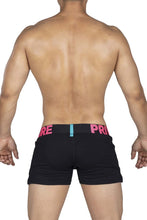 Load image into Gallery viewer, Private Structure PMUX4183 Modality Lounge Shorts Color Black-Magenta