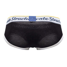 Load image into Gallery viewer, Private Structure SCUS4529 Classic Mid Waist Mini Briefs Color Black