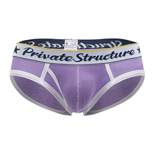 Load image into Gallery viewer, Private Structure SCUS4529 Classic Mid Waist Mini Briefs Color Purple