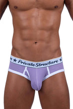 Load image into Gallery viewer, Private Structure SCUS4529 Classic Mid Waist Mini Briefs Color Purple