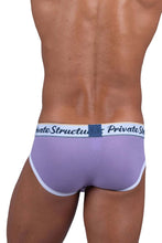 Load image into Gallery viewer, Private Structure SCUS4529 Classic Mid Waist Mini Briefs Color Purple