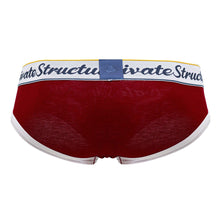 Load image into Gallery viewer, Private Structure SCUS4529 Classic Mid Waist Mini Briefs Color Red