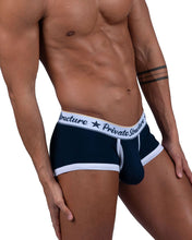 Load image into Gallery viewer, Private Structure SCUS4530 Classic Mid Waist Trunks Color Navy
