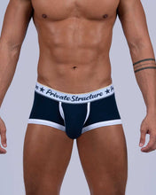 Load image into Gallery viewer, Private Structure SCUS4530 Classic Mid Waist Trunks Color Navy