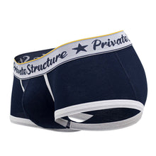 Load image into Gallery viewer, Private Structure SCUS4530 Classic Mid Waist Trunks Color Navy