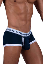 Load image into Gallery viewer, Private Structure SCUS4530 Classic Mid Waist Trunks Color Navy