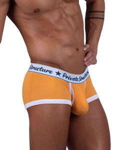 Private Structure SCUS4530 Classic Mid Waist Trunks Color Orange