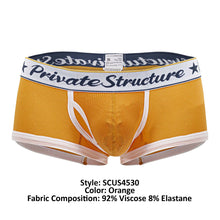 Load image into Gallery viewer, Private Structure SCUS4530 Classic Mid Waist Trunks Color Orange