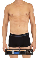 Load image into Gallery viewer, Rico 250109 3PK Brazilian Trunks Color Black-Blue