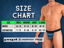 Load image into Gallery viewer, Rico 250109 3PK Brazilian Trunks Color Black-Blue