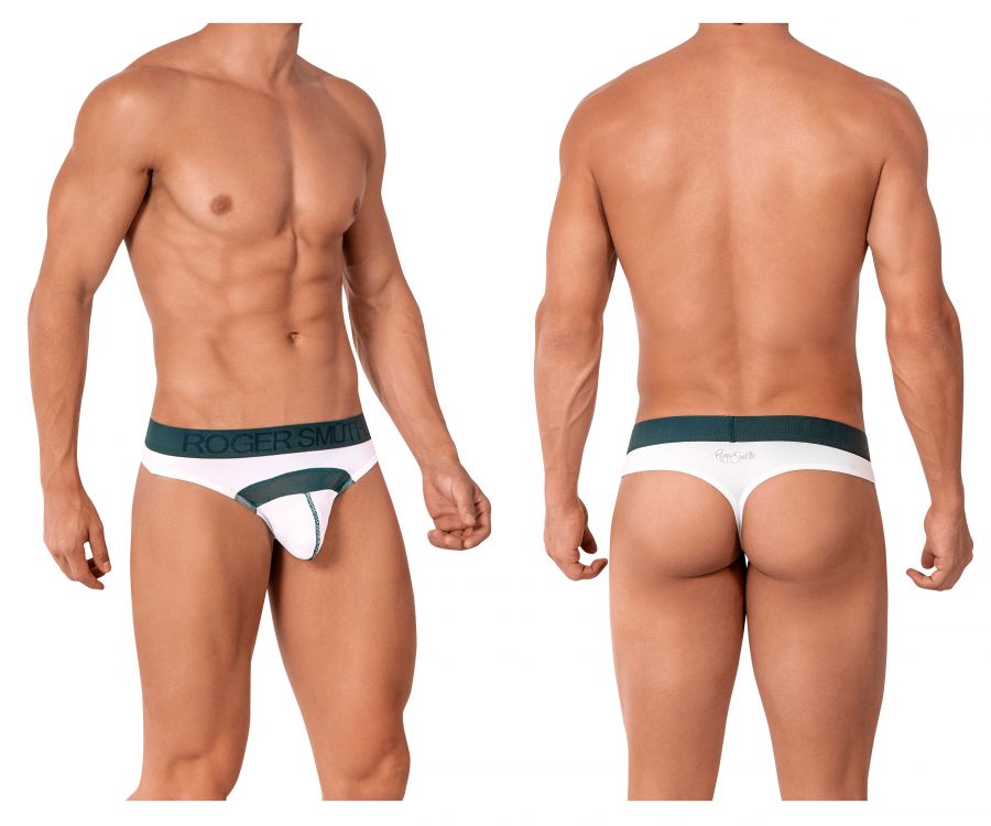 Roger Smuth RS008 Thongs Color White