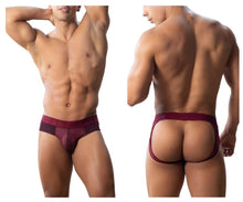 Load image into Gallery viewer, Roger Smuth RS012 Jockstrap Color Burgundy